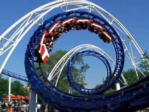 corkscrew-roller-coaster